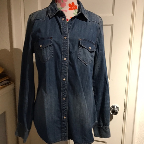 J Crew Demin shirt - Picture 1 of 12